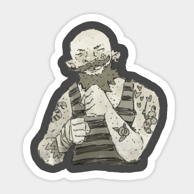 Pugelist Sticker by ancymon